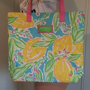 Lilly Pulitzer For Estee Lauder tote bag